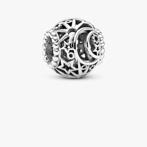 Pandora Openwork Sun, Stars & Moon Charm
